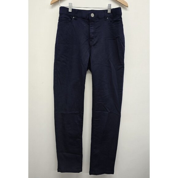 Croft & Barrow The Effortless Stretch Pants Size 6 Classic Comfort Navy EUC - Picture 1 of 9